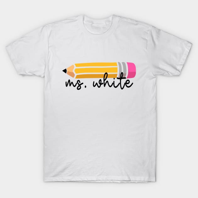 Customized pencil, back to school T-Shirt by banayan